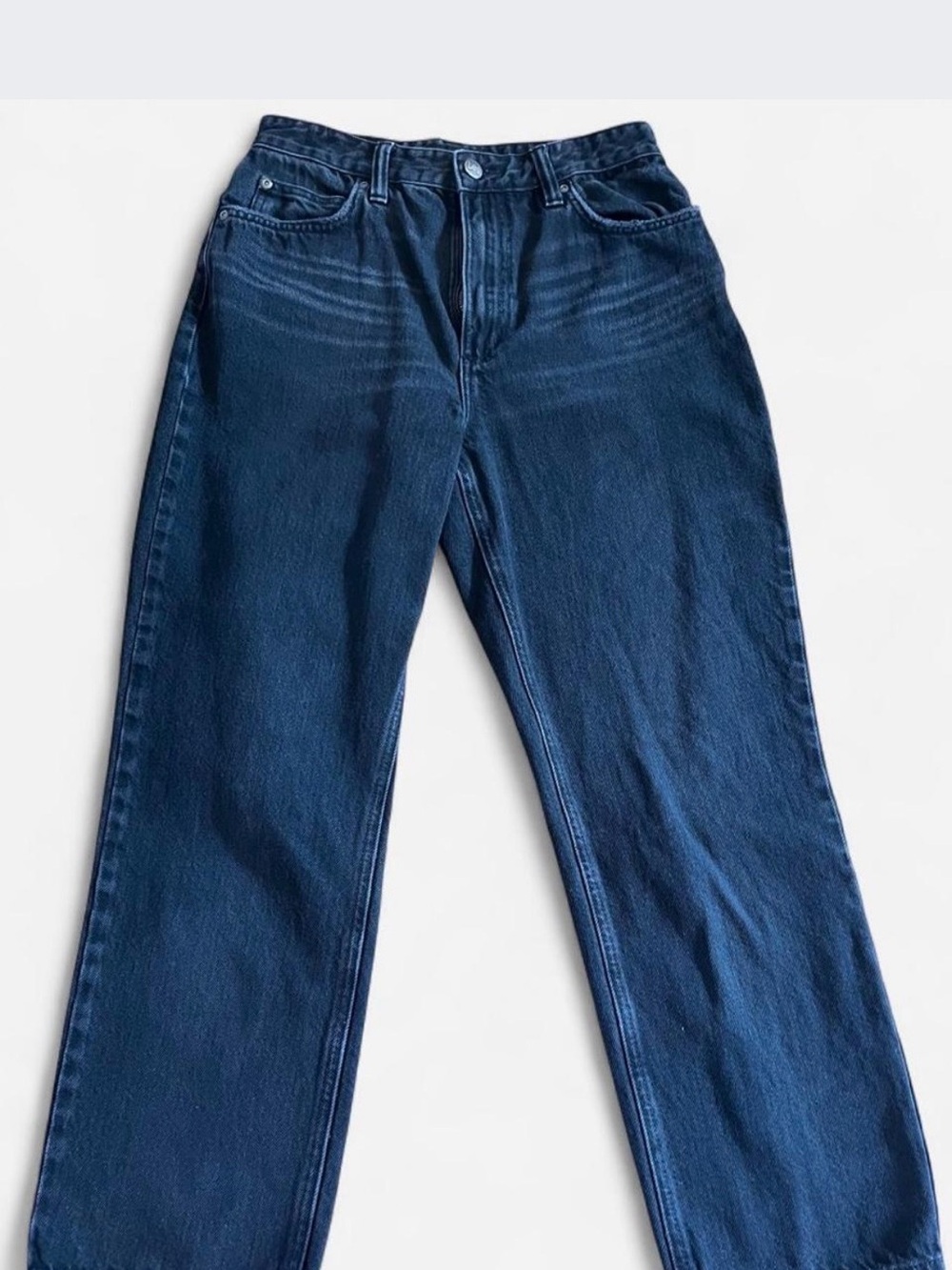 Lee Women’s Straight-Leg Jeans in Dark Blue Wash